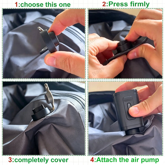 17L 28L 35L travel Vacuum Bag Reusable Storage Bag Outdoor Compression Bag with Air Pump（DOUBLE CLICK TO  START) for Suitcases