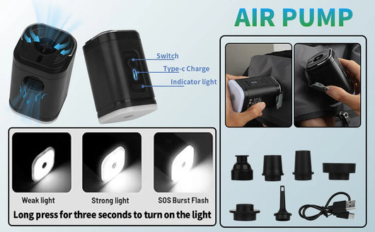 17L 28L 35L travel Vacuum Bag Reusable Storage Bag Outdoor Compression Bag with Air Pump（DOUBLE CLICK TO  START) for Suitcases