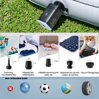17L 28L 35L travel Vacuum Bag Reusable Storage Bag Outdoor Compression Bag with Air Pump（DOUBLE CLICK TO  START) for Suitcases